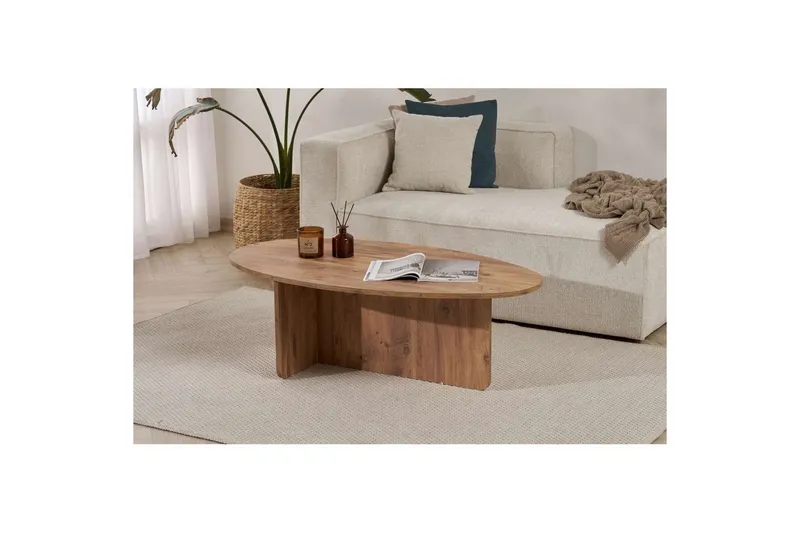 Bild 2 för Ceyra Soffbord 120 cm - Beige