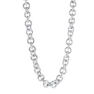 Produktfoto för Chain Halsband Silver 45 cm
