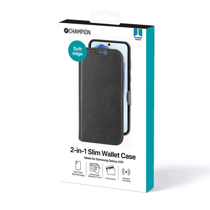 Bild 2 för Champion 2-in-1 Slim Wallet Galaxy A35