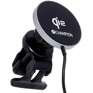 Produktfoto för Champion QI2 Mobilhållare Bil 15W - Svart