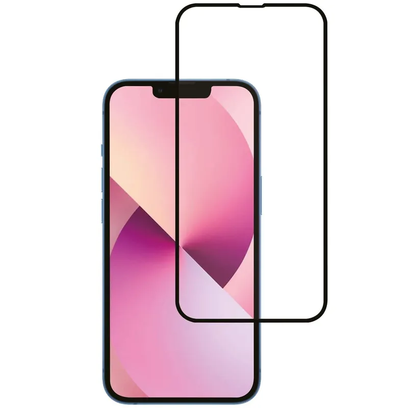 Bild 1 för Champion Skärmskydd i Härdat Glas till iPhone 13 Mini - Svart