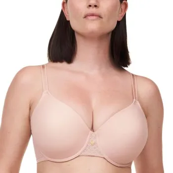 Alternativ bild 0 för Chantelle BH C Jolie Comfort Convertible T-Shirt Bra Ljusrosa E 65 Dam