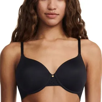 Alternativ bild 0 för Chantelle BH C Jolie Comfort Convertible T-Shirt Bra Svart D 70 Dam