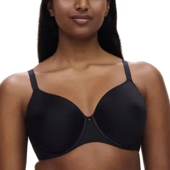 Alternativ bild 0 för Chantelle BH Comfort Chic Back Smoothing T-Shirt Bra Svart F 85 Dam