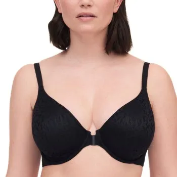 Alternativ bild 0 för Chantelle BH EasyFeel Norah Front Closure Bra Svart nylon F 85 Dam