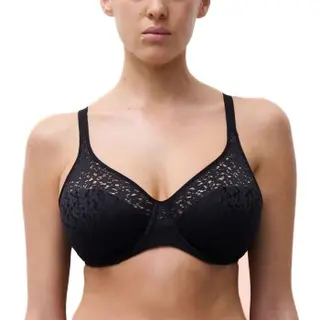Produktfoto för Chantelle BH EasyFeel Norah Underwired Bra Svart nylon H 75 Dam