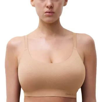 Alternativ bild 0 för Chantelle BH Smooth Comfort Wirefree Support Bralette Ljusbrun Small Dam