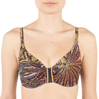 Produktfoto för Chantelle Ethnic Underwire Bikini Bra Flerfärgad G 70 Dam