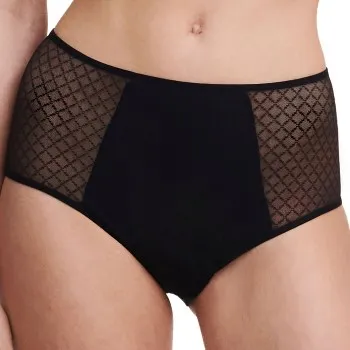 Alternativ bild 0 för Chantelle Trosor EasyFeel Norah Chic High Waist Brief Svart 38 Dam