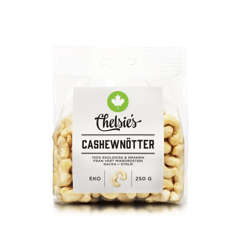 Bild 1 för Chelsie's Cashewnötter 250 g