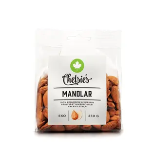 Produktfoto för Chelsie's Mandlar 250 g