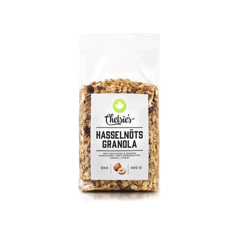 Bild 2 för Chelsie's Organic Hasselnöt Granola 400 g