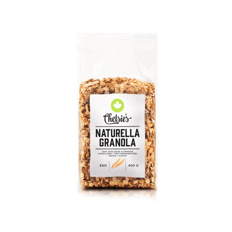 Bild 1 för Chelsie's Organic Naturell Granola 400 g