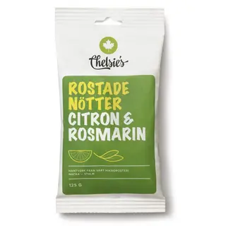 Produktfoto för Chelsie's Rostade Nötter Citron & Rosmarin 125 g