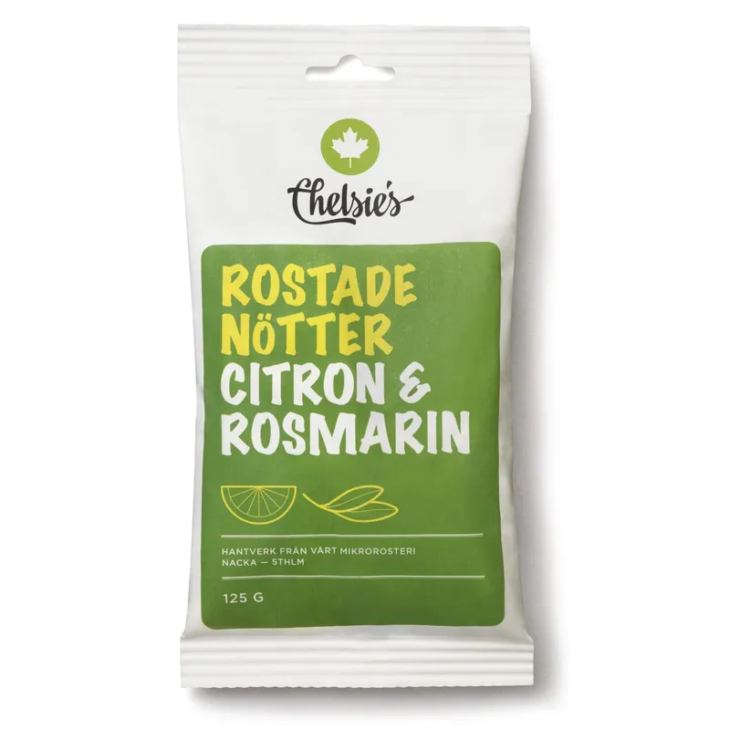 Bild 2 för Chelsie's Rostade Nötter Citron & Rosmarin 125 g