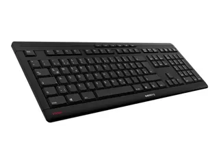 Produktfoto för CHERRY STREAM KEYBOARD - Tangentbord - USB - hela norden - tangentbrytare: CHERRY SX - svart