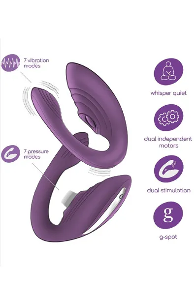 Bild 2 för Chisa Novelties: Didi Sync Passion Couples Stimulator