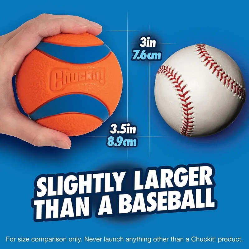 Bild 2 för chuckit Ultra Ball XL 9 cm 1 Förpackning - (CHUC170401)