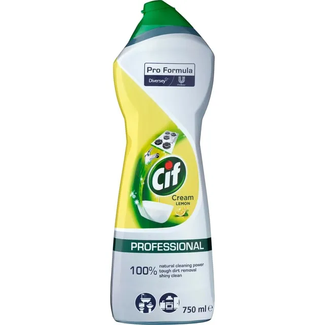 Alternativ bild 0 för Cif Skurcreme Citron 750ml
