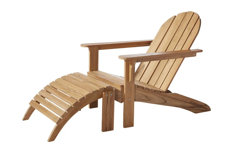 Bild 2 för Cinas, Adirondack däckstol teak