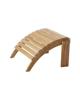 Produktfoto för Cinas, Adirondack däckstolspall teak