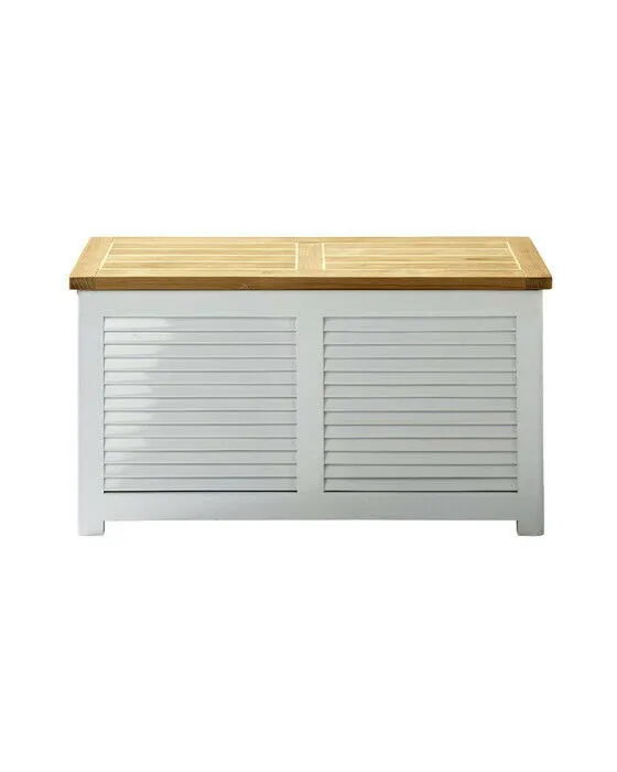 Bild 1 för Cinas, Classic förvaringsbox 30x90 cm teak/vit