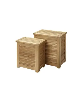 Produktfoto för Cinas, Classic Tvättkorg 55 cm Teak