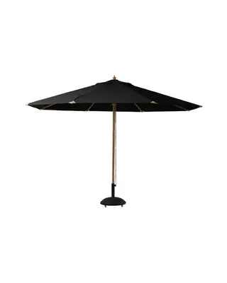Produktfoto för Cinas, Lizzano parasoll 400 cm trästomme svart