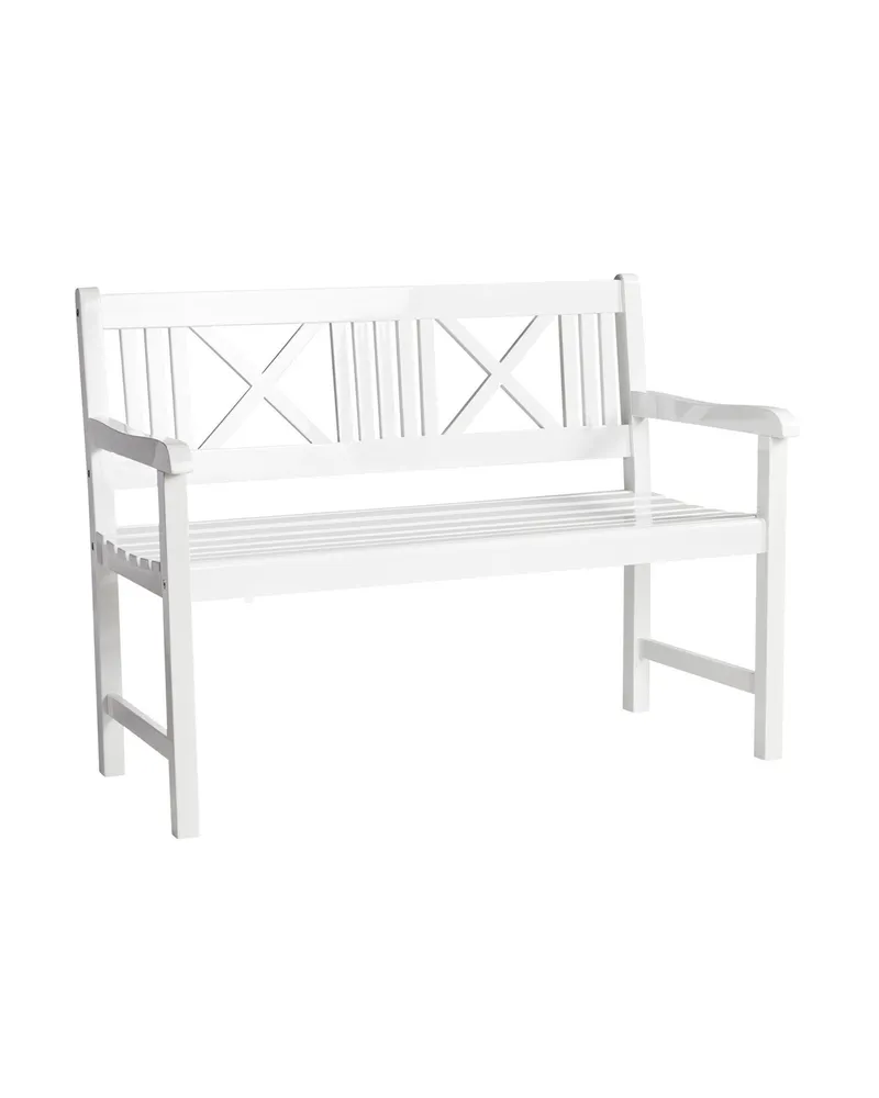 Bild 2 för Cinas, Rosenborg bänk 120 cm vit