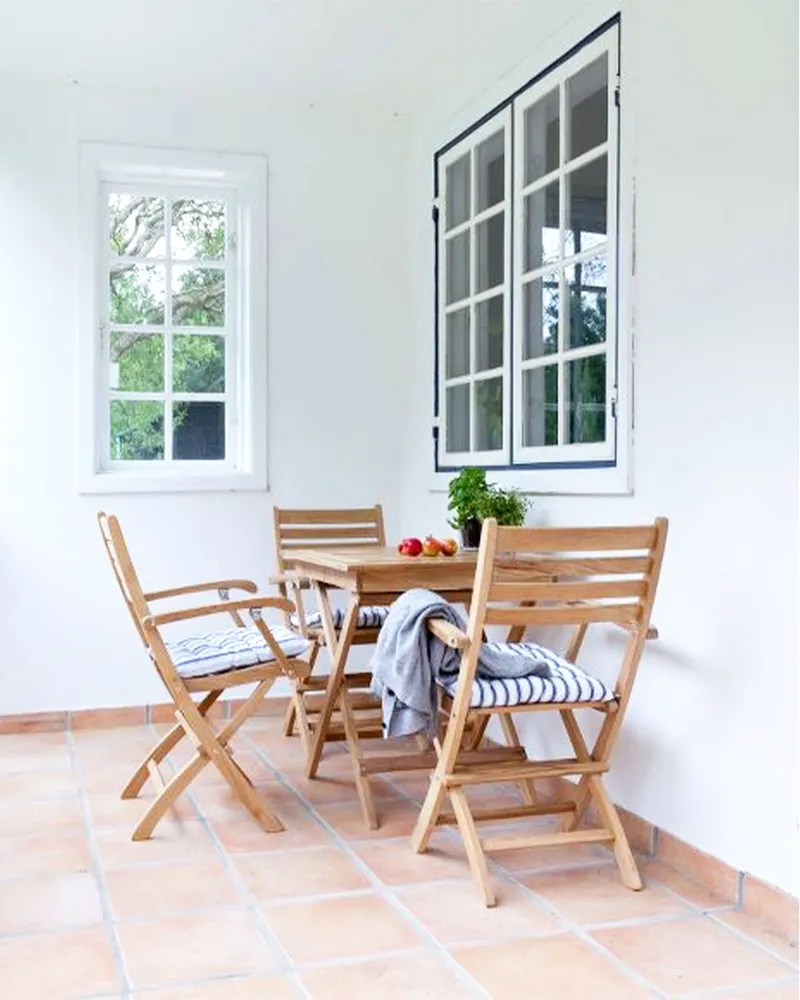 Bild 2 för Cinas, York cafébord 70x70 cm teak