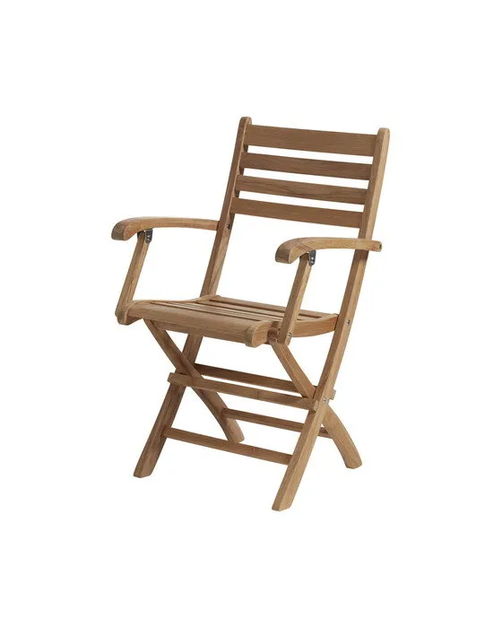 Bild 2 för Cinas, York fällbar karmstol teak
