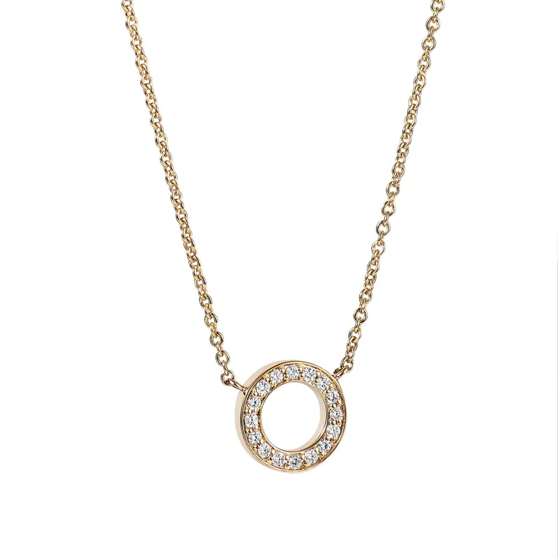 Alternativ bild 0 för Circle Of Love Halsband Guld 42-45 cm