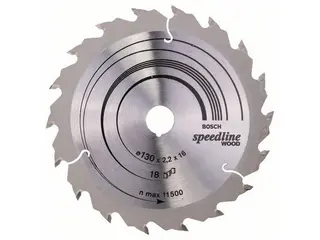 Produktfoto för CIRKELSÅGKLINGA SPEEDLINE WOOD 130X16MM 18T | Beijerbygg Byggmaterial