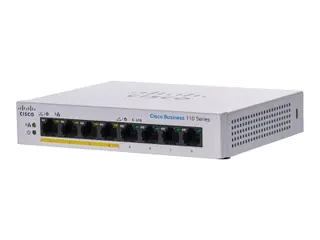 Produktfoto för Cisco Cbs110 8-port Poe 32w Desktop Switch