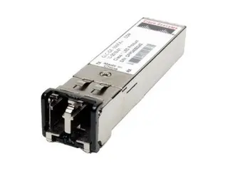 Produktfoto för Cisco - SFP-sändar/mottagarmodul (mini-GBIC) - 100Mb LAN - 100Base-FX - LC multiläge - upp till 2 km - 1310 nm - för Catalyst 2960, 2960G, 2960S, 2970G, 3560, 3560E, 3560G, 3560V2, 3560X, 3750, 3750G
