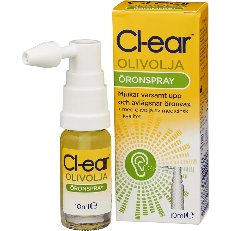 Bild 1 för Cl-ear Olivolja Öron spray 10 ml