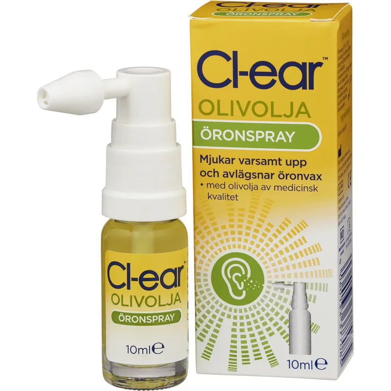 Bild 2 för Cl-ear Olivolja Öron spray 10 ml