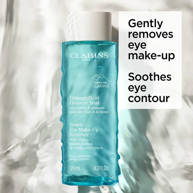 Bild 4 för Clarins - Gentle Eye Make-Up Remover 125 ml på Skincity.com
