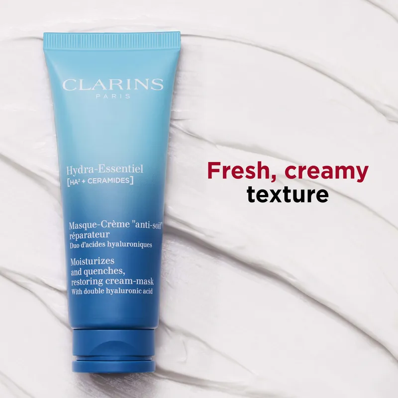 Bild 2 för Clarins - Hydra-Essentiel Restoring Cream-Mask 75 ml på Skincity.com