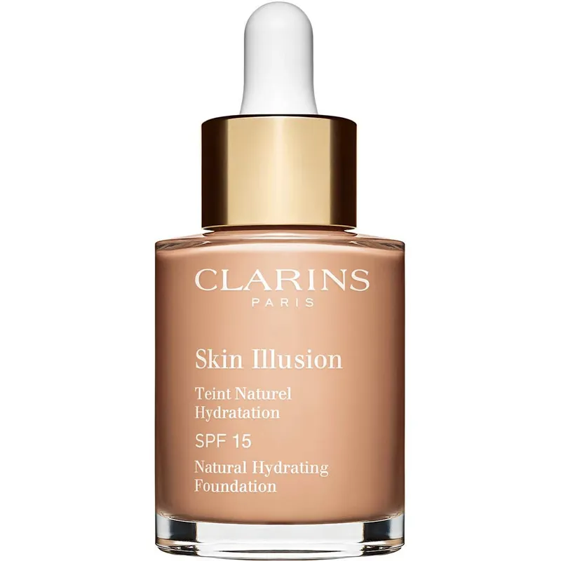 Bild 1 för Clarins - Skin Illusion Foundation SPF15 107 Beige på Skincity.com