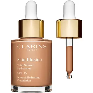 Produktfoto för Clarins - Skin Illusion Foundation SPF15 112 Amber på Skincity.com