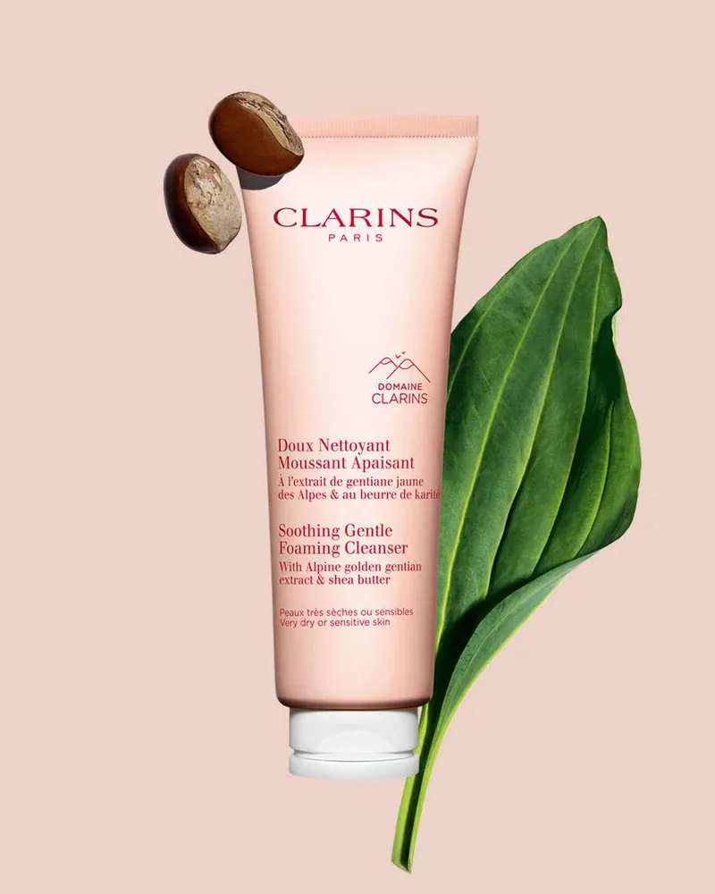 Bild 2 för Clarins - Soothing Gentle Foaming Cleanser 125 ml på Skincity.com