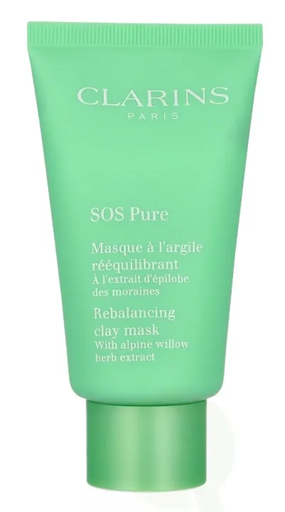 Alternativ bild 0 för Clarins SOS Pure Rebalancing Clay Mask 75 ml