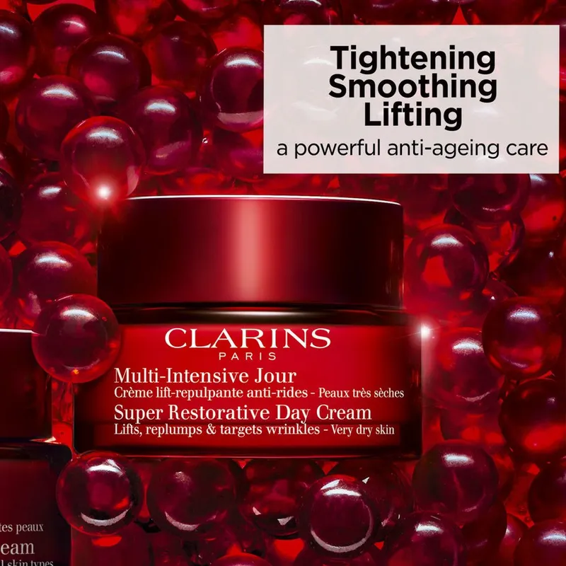 Bild 4 för Clarins - Super Restorative Day Cream Very Dry Skin 50 ml på Skincity.com