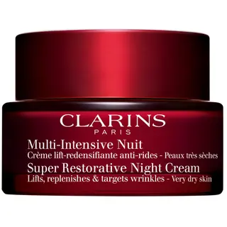 Produktfoto för Clarins - Super Restorative Night Cream Very Dry Skin 50 ml på Skincity.com
