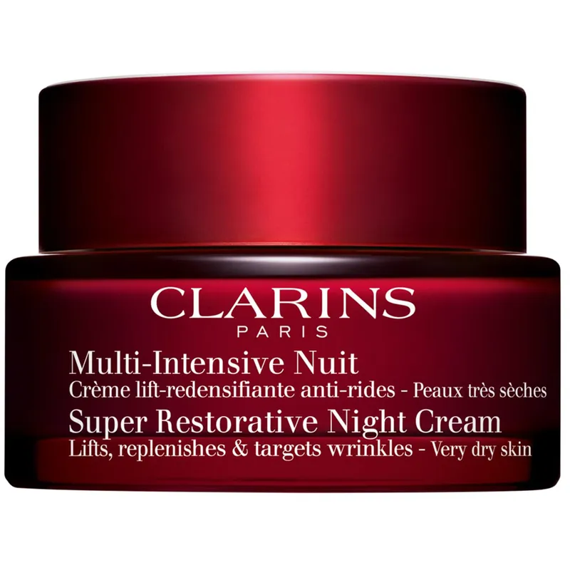 Bild 1 för Clarins - Super Restorative Night Cream Very Dry Skin 50 ml på Skincity.com