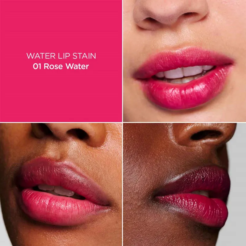Bild 2 för Clarins Water Lip Stain 01 Rose Water - 7 ml