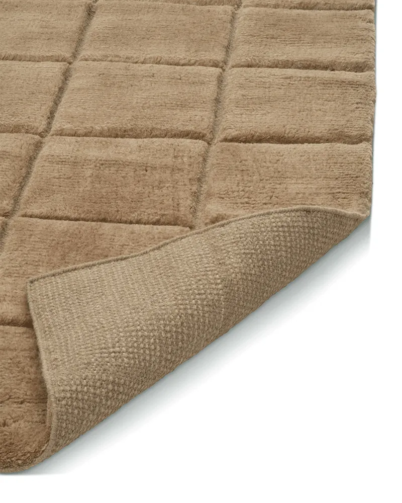 Bild 2 för Classic Collection Grid matta Wheat, 170x230 cm