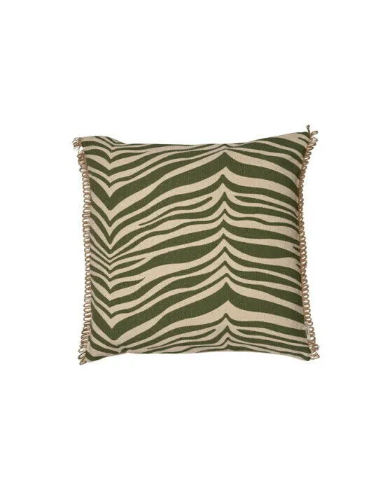 Bild 1 för Classic Collection Zebra kudde 50x50 cm Grön
