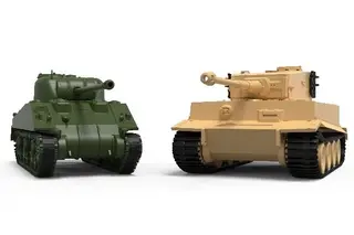 Produktfoto för Classic Conflict Tiger 1 vs Sherman Firefly
